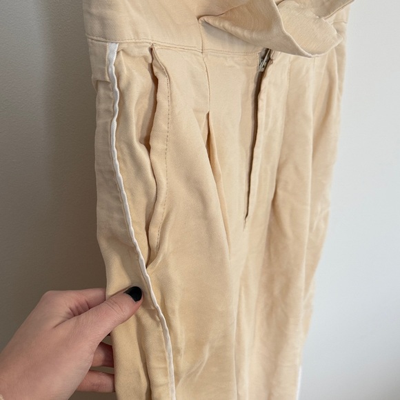 Nonchalant High-Rise Wide Leg Pants Cream Medium - Picture 3 of 6